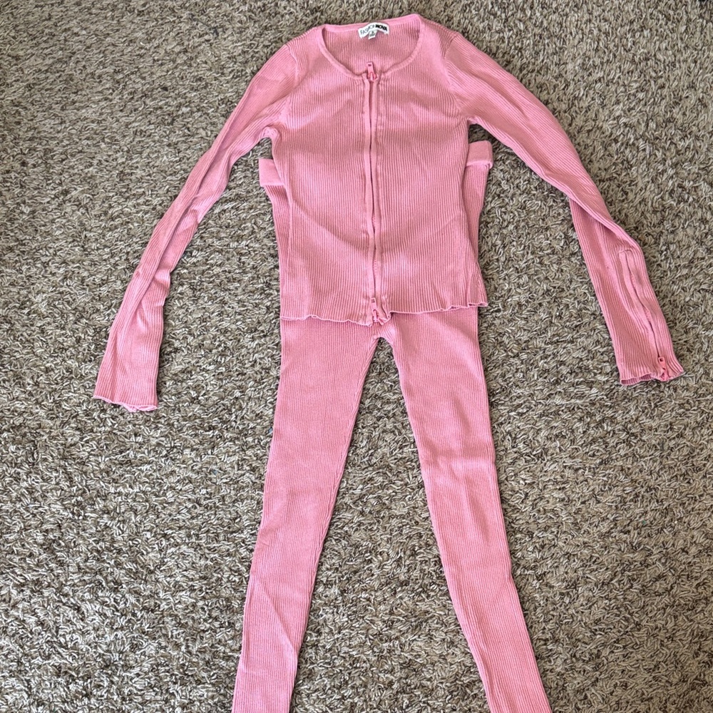 Fashion Nova Pink Knit Ensemble